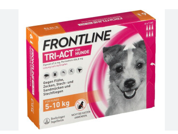 FRONTLINE TRI-ACT*3PIP 5-10KG - Farmacia Bartoli