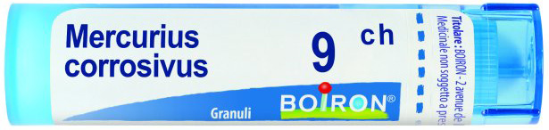 MERCURIUS CORROSIVUS 9 CH GRANULI - Farmacia Bartoli