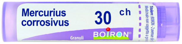 MERCURIUS CORROSIVUS 30 CH GRANULI - Farmacia Bartoli