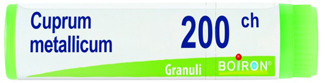 CUPRUM METALLICUM 200 CH GLOBULI - Farmacia Bartoli