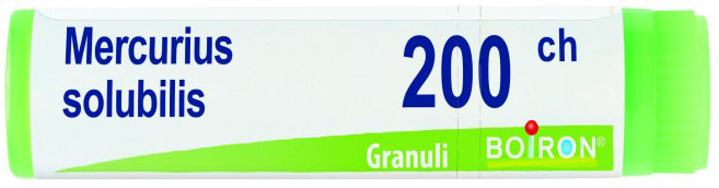 MERCURIUS SOLUBILIS 200 CH GLOBULI - Farmacia Bartoli