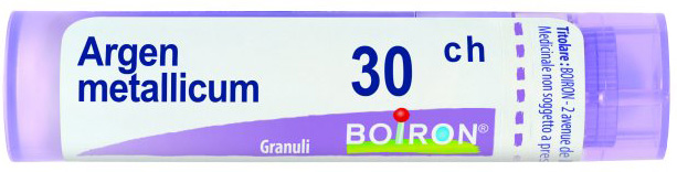 ARGENTUM METALLICUM 30 CH GRANULI - Farmacia Bartoli