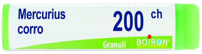 MERCURIUS CORROSIVUS 200 CH GLOBULI 1G - Farmacia Bartoli