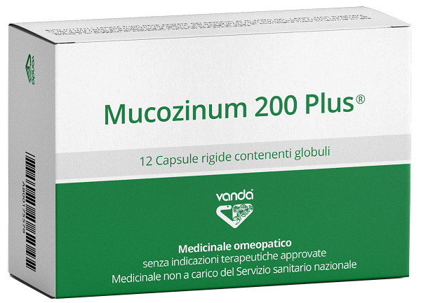 VANDA MUCOZINUM 200 PLUS 12 CAPSULE - Farmacia Bartoli