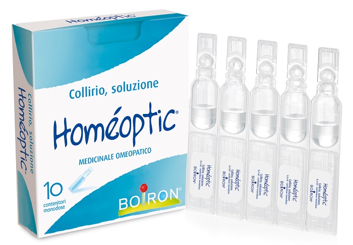 HOMEOPTIC COLLIRIO MONODOSE 10 FIALE 0,4 ML - Farmacia Bartoli