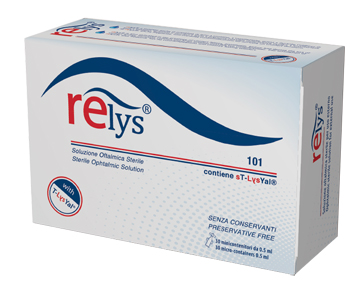 RELYS MONODOSE SOLUZIONE OFTALMICA 30 MINICONTENITORI DA 0,5 ML SENZA CONSERVANTI - Farmacia Bartoli