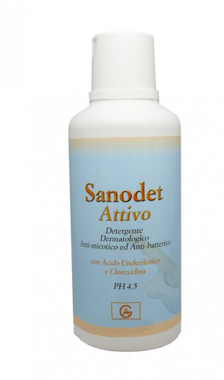SANODET ATTIVO SHAMPOODOCCIA 500 ML - Farmacia Bartoli