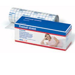 FASCIA AUTOADESIVA IPOALLERGENICA FISSAGGIO CATETERI FIXOMULL STRETCH. SUPPORTO IN POLIESTERE NON TESSUTO BIANCO, MASSA IN POLICARBONATO SENZA RESINE E GOMME NATURALI. 15X200CM - Farmacia Bartoli
