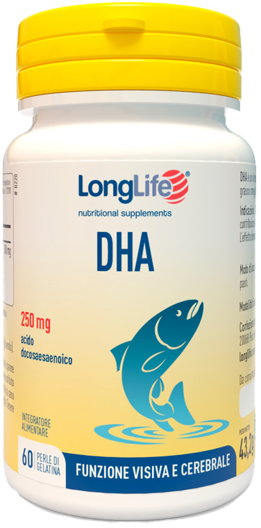 LONGLIFE DHA 250 MG 60 PERLE - Farmacia Bartoli