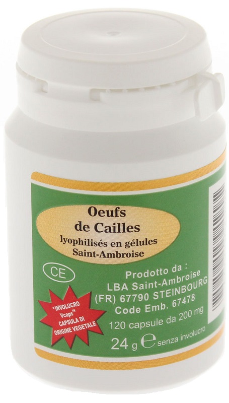 UOVA COTURNIX 120CPS - Farmacia Bartoli