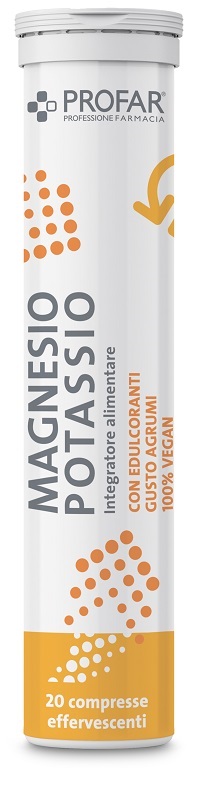 PROFAR MAGNESIO POTASSIO 20 COMPRESSE - Farmacia Bartoli