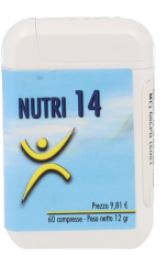 NUTRI 14 60 COMPRESSE - Farmacia Bartoli