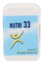 NUTRI 33 60 COMPRESSE - Farmacia Bartoli