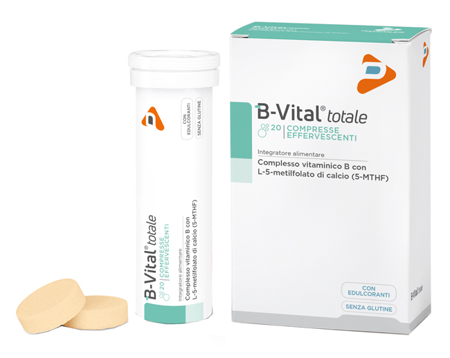 B-VITAL TOTALE ARANCIA 2 TUBI 10 COMPRESSE EFFERVESCENTI - Farmacia Bartoli