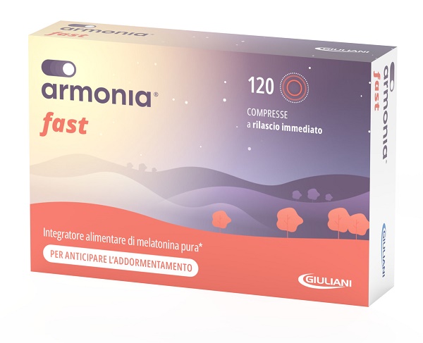 ARMONIA FAST 1 MG MELATONINA 120 COMPRESSE - Farmacia Bartoli