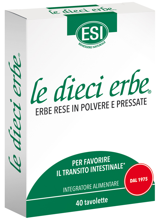 ESI LE DIECI ERBE 40 TAVOLETTE - Farmacia Bartoli