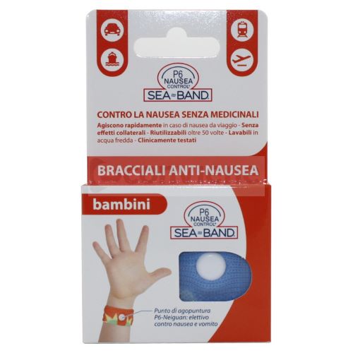 BRACCIALE ANTI NAUSEA PER BAMBINI P6 NAUSEA CONTROL 2 PEZZI - Farmacia Bartoli
