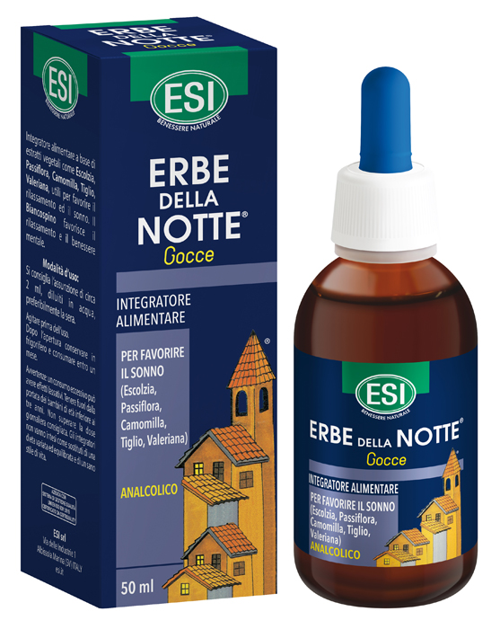 ESI ERBE DELLA NOTTE GOCCE ANALCOLICO 50 ML - Farmacia Bartoli