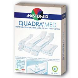 CEROTTO MASTER-AID QUADRA DERMOATTIVO FORMATI ASSORTITI 20 PEZZI - Farmacia Bartoli