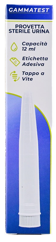 PROVETTA STERILE PER URINA 12ML GAMMADIS - Farmacia Bartoli