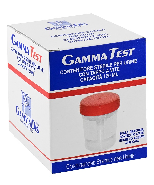 CONTENITORE STERILE PER LA RACCOLTA URINA 120 ML GAMMADIS - Farmacia Bartoli