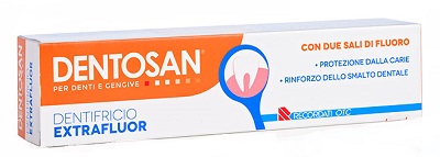 DENTOSAN EXTRAFLUOR DENTIFRICIO 75 ML - Farmacia Bartoli
