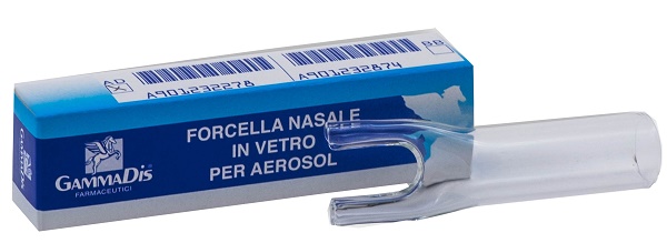 FORCELLA IN VETRO MODELLO DA ADULTO RICAMBIO PER AEROSOL - Farmacia Bartoli