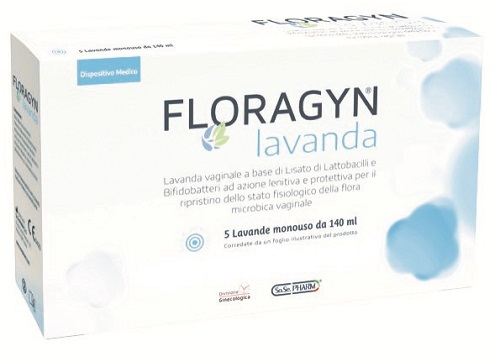LAVANDA VAGINALE A BASE DI LATTOBACILLI LISATI FLORAGYN LAVANDA 140ML 5FLACONI - Farmacia Bartoli
