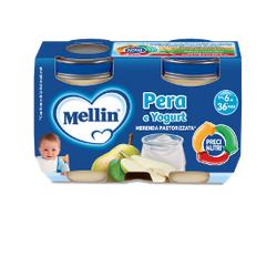 MELLIN MERENDA YOGURT PERA 2X120 G - Farmacia Bartoli
