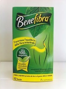 BENEFIBRA LIQUIDA 12 BUSTE X 60 ML - Farmacia Bartoli