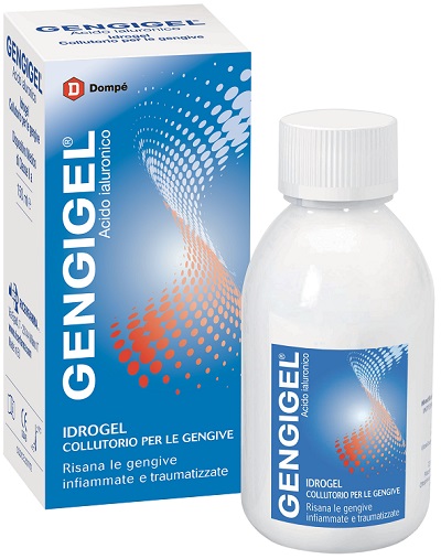 COLLUTORIO PER GENGIVE GENGIGEL IDROGEL FLACONE 150 ML - Farmacia Bartoli