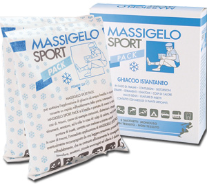 GHIACCIO ISTANTANEO MASSIGELO SPORT PACK 2 BUSTE - Farmacia Bartoli