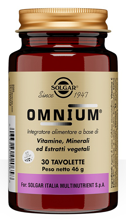 OMNIUM 30 TAVOLETTE - Farmacia Bartoli