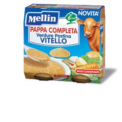 MELLIN PAPPA COMPLETA VITELLO 250 G 2 PEZZI - Farmacia Bartoli