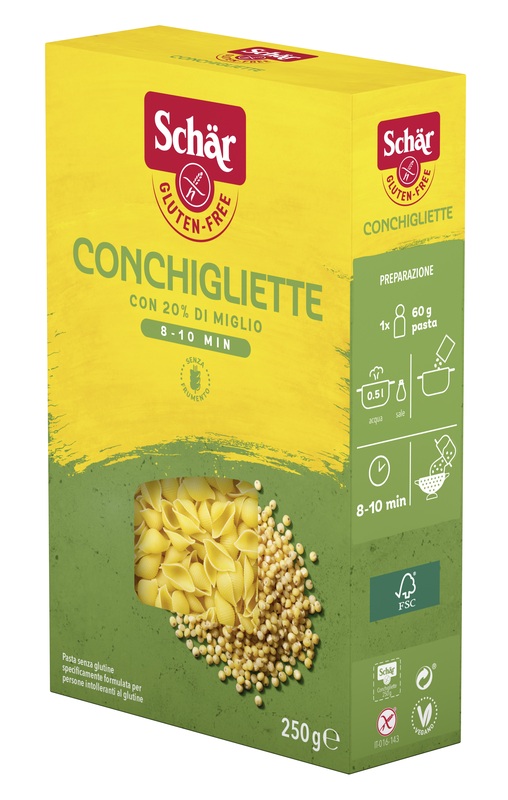 SCHAR CONCHIGLIETTE 250 G - Farmacia Bartoli