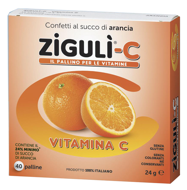ZIGULI C ARANCIA 40 CONFETTI 24 G - Farmacia Bartoli