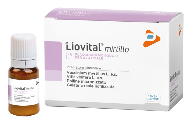 LIOVITAL MIRTILLO 8 FLACONCINI 10 ML - Farmacia Bartoli