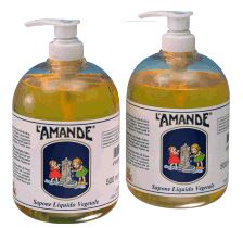 L'AMANDE MARSEILLE SAPONE LIQUIDO VEGETALE NON PROFUMATO 500 ML - Farmacia Bartoli