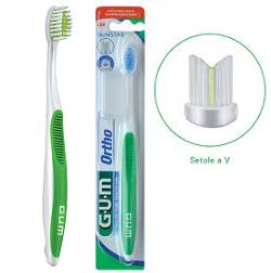 GUM ORTHO SPAZZOLINO ORTODONTICO - Farmacia Bartoli