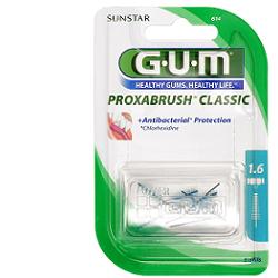 GUM PROXABRUSH CLASSIC 614 SCOVOLINO INTERDENTALE 8 PEZZI - Farmacia Bartoli