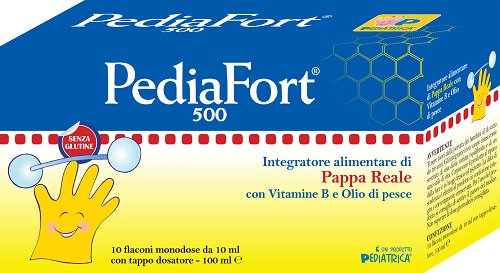 PEDIAFORT 500 10 FLACONI - Farmacia Bartoli