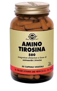 AMINO TIROSINA 500 50 CAPSULE VEGETALI - Farmacia Bartoli