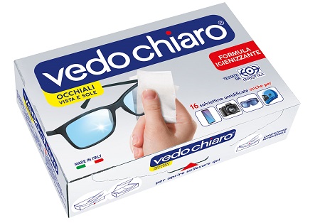 VEDOCHIARO OCCHIALI 16 SALVIETTE UMIDIFICATE - Farmacia Bartoli
