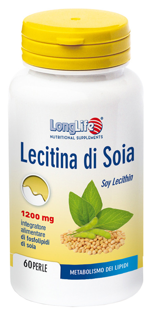LONGLIFE LECITINA SOIA 60 PERLE DI GELATINA DA 1,7 G - Farmacia Bartoli