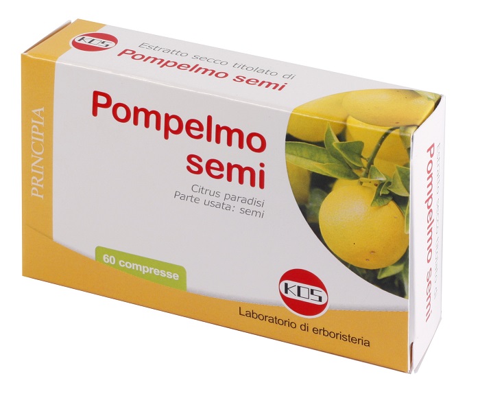 POMPELMO SEMI ESTRATTO SECCO 60 COMPRESSE - Farmacia Bartoli