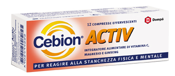 CEBION ACTIV 12 COMPRESSE EFFERVESCENTI - Farmacia Bartoli