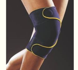 GINOCCHIERA ELASTICA REGOLABILE NEW EDGE 020 BLU EXTRA - Farmacia Bartoli