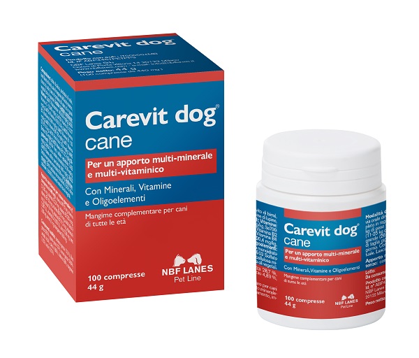 CAREVIT DOG FLACONE 100 COMPRESSE APPETIBILI - Farmacia Bartoli
