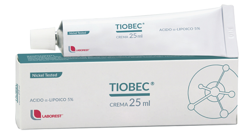 TIOBEC CREMA ACIDO LIPOICO 5% 25 ML - Farmacia Bartoli