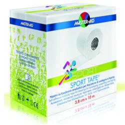NASTRO AUTOADESIVO ANELASTICO PER FASCIATURE DI SOSTEGNO E TAPING MASTER-AID SPORT 3,8X10 - Farmacia Bartoli